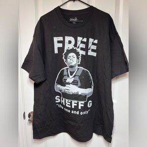 NEW Sheff G “Free Sheff G The One And Only”  T-Shirt